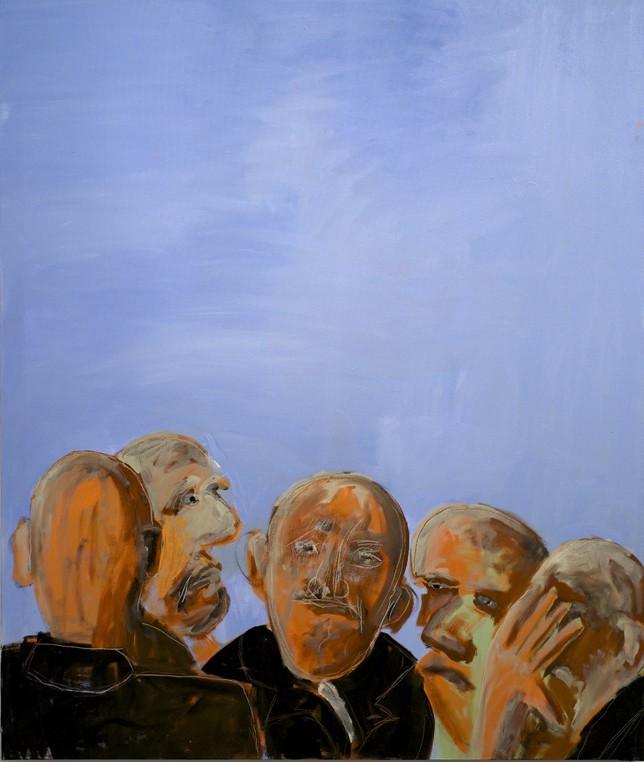 o.T., Öl auf Leinwand, 136x114 cm, 2013
